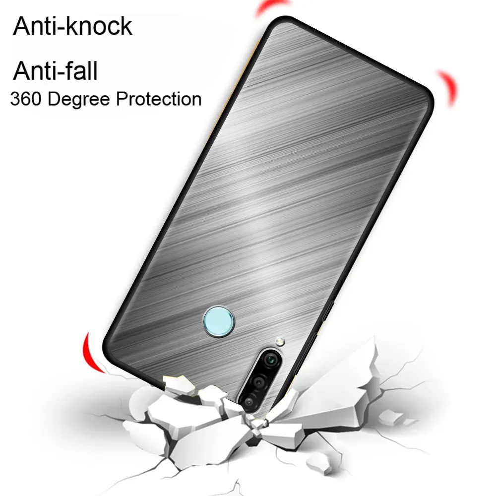 Tamsaus Šlifuoto Metalo Tekstūros mobiliojo Telefono dėklas Samsung Galaxy S20 S21 FE 20 Pastaba Ultra S10 Lite S9 Plus S8 S10e Padengti Coque 1