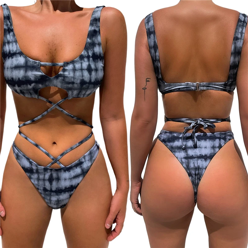 2021 Mados Moterų 3PCS maudymosi kostiumėlį Rinkinys Sexy Liemenėlė Panty Įvyniojimas Sijonas Kostiumas maudymosi Kostiumėliai Maudymosi Apranga Vasaros Atostogų Paplūdimyje 0