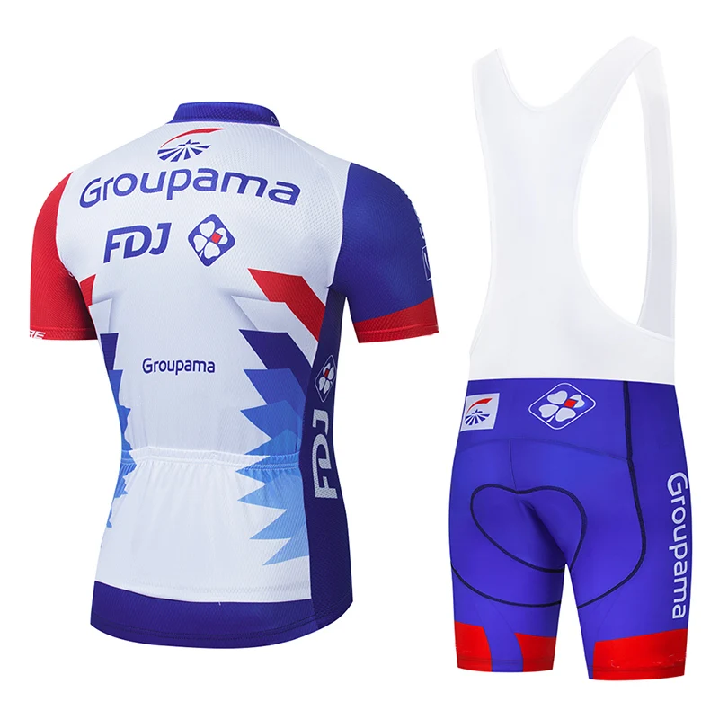 2021 FDJ Dviračių Komanda Jersey 20D Dviračių Šortai Nustatyti Ropa Ciclismo MenS MTB Vasaros Prancūzijoje Dviračiai Maillot Apačioje Drabužiai 2