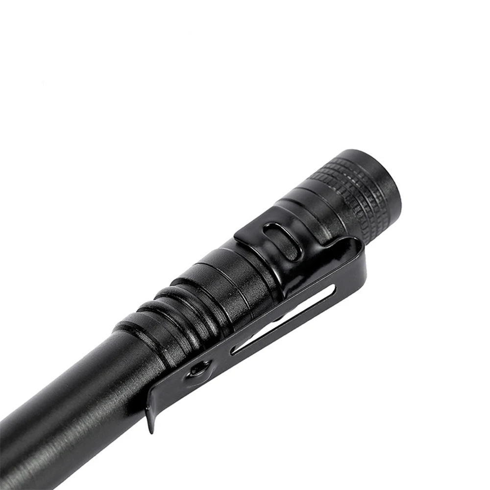 Pocket Pen Šviesos Mini Mažas Žibintuvėlis Aliuminio Lydinio, Atsparus Vandeniui Su Rašiklio Laikiklis Dovanų Žibintuvėlis Su Clip Kempingas Led Penlight 0