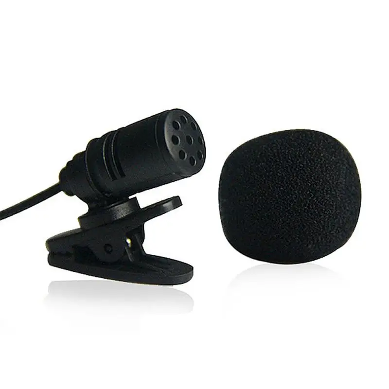 MINI Mikrofonas (3,5 mm Jack Plug Profesija Garso Mic Laidinio ir Išoriniai Mikrofonai PC Nešiojamas Lound Garsiakalbis, DVD, Radijo ryšio Konferencija 1