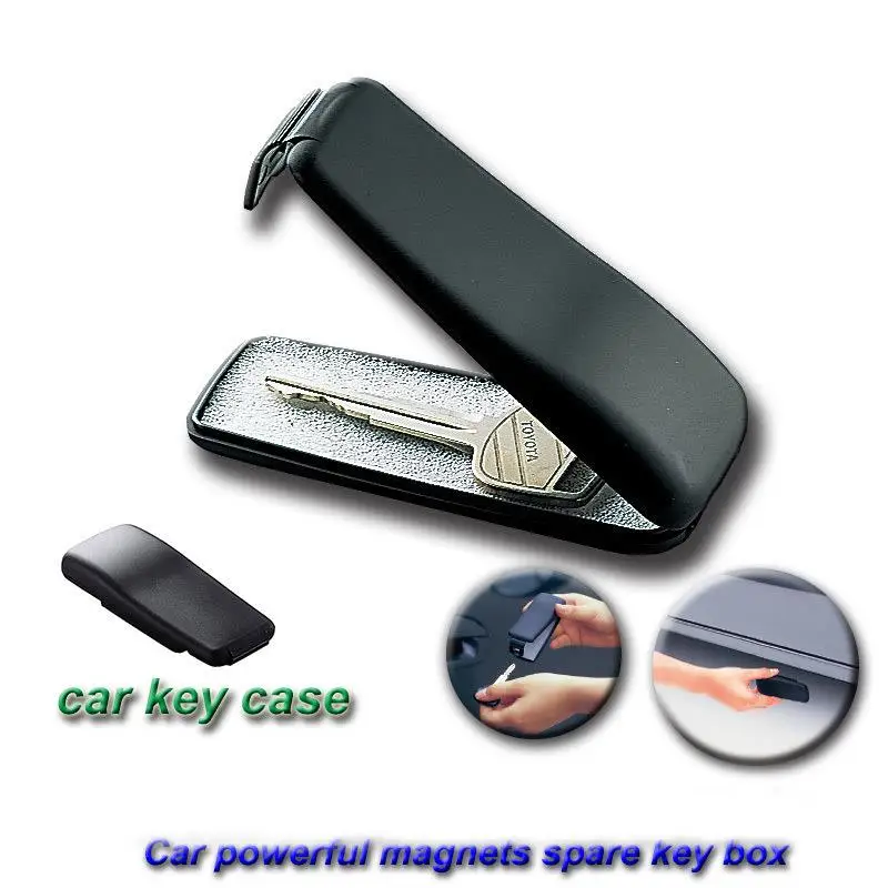 Naujas Magnetiniai Automobilių Raktų Pakabukas Lauke Lauko Atlicināt Klavišą Seifas Su Magnetas Home Office Automobilių, Sunkvežimių Karavanas Paslaptis Dėžutę 0