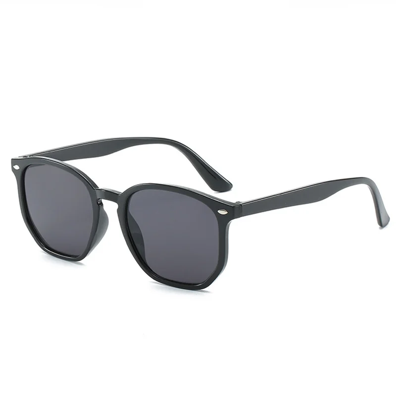 Atsitiktinis juodas kvadratas akiniai nuo saulės atspalvių Moterų PC rėmo UV 400 vairavimo vyriški akiniai Vintage mados rausvos spalvos, saulės akiniai, akiniai 4