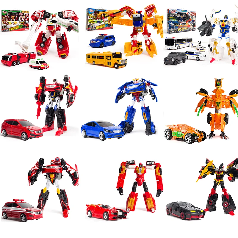 Sveiki Carbot Deformuoti Lauke Transformacijos Robotas Žaislai Automobilių Veiksmų Anime Pav Gelbėjimo Bot korėjos Žaislai Vaikams Dovanų Kolekcija 0