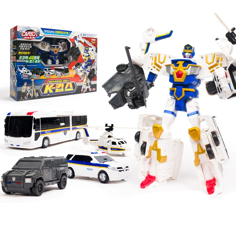 Sveiki Carbot Deformuoti Lauke Transformacijos Robotas Žaislai Automobilių Veiksmų Anime Pav Gelbėjimo Bot korėjos Žaislai Vaikams Dovanų Kolekcija 5