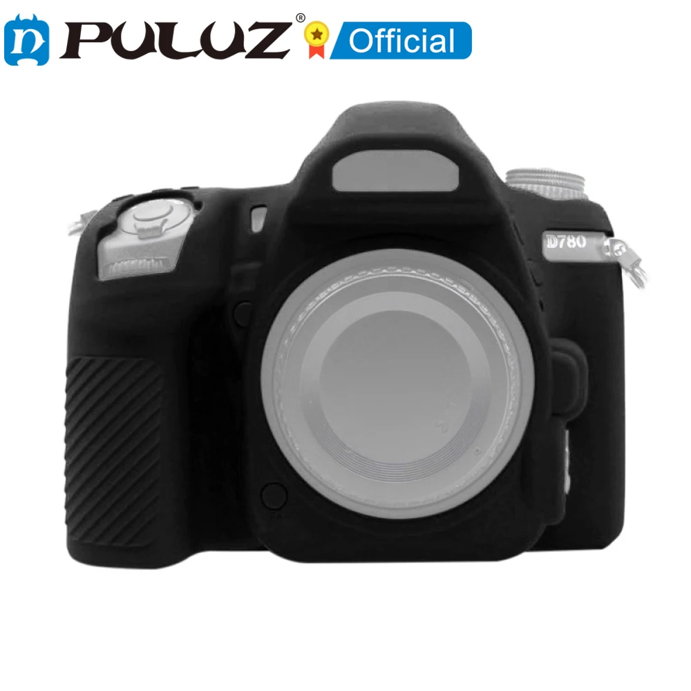 PULUZ DSLR Fotoaparatas Atveju, už Nikon D780 Z6 Z7 Kamera Minkšti Silikoniniai Apsauginiai Padengti 1