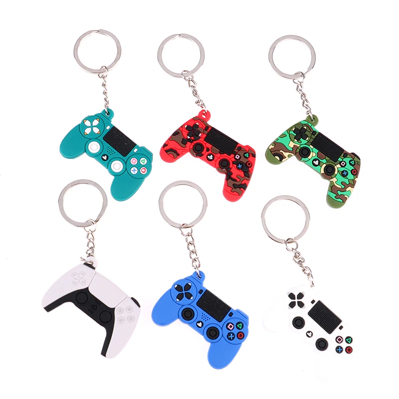 Žaidimų Mašina Keychain & paketų prižiūrėtojų raktinę Mielas Gamepad Draugu Kreiptuką Key Chain PS4 Žaidimų Konsolę Keychains Maišelį Automobilių Kabinti Raktų Žiedas 0