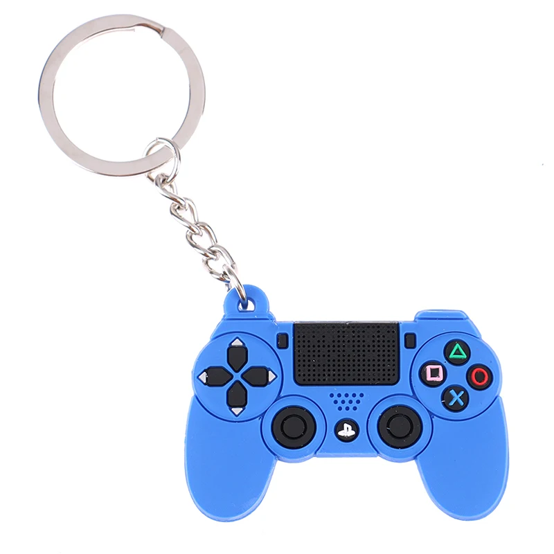 Žaidimų Mašina Keychain & paketų prižiūrėtojų raktinę Mielas Gamepad Draugu Kreiptuką Key Chain PS4 Žaidimų Konsolę Keychains Maišelį Automobilių Kabinti Raktų Žiedas 2