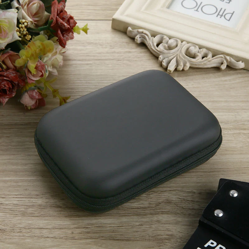Kelionės Skaitmeninio Saugojimo Krepšys Išorės Nešiojamų Apsauga, Krepšys USB Kabelis, Įkroviklis, Ausinės HDD Kosmetikos Krepšelį Užrašinė Maišelyje Atveju 1