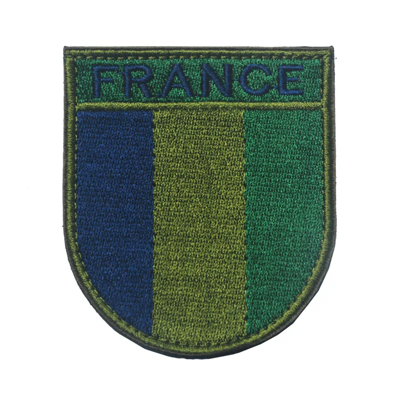 Prancūzijos Prancūzijos armijos Armijos Vėliava F2/FELIN shield Pleistrai raištį raištį pilietybės identifikavimo skyriaus siuvinėjimas 3