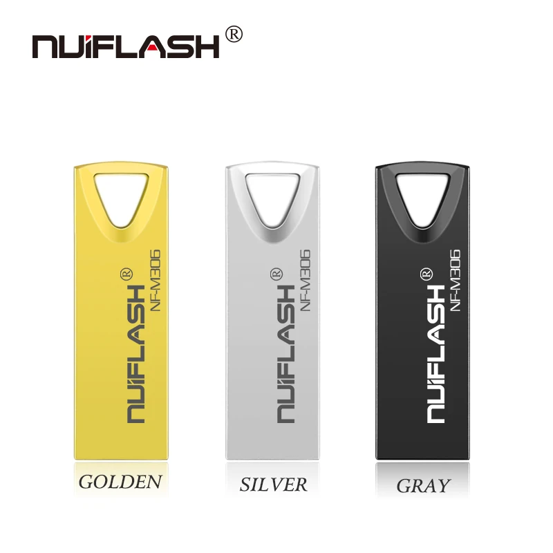 Nuiflash Metalo USB Flash Diskas 128gb TYPEC Pen Drive 32gb 64gb Usb 2.0 Flash Disko 