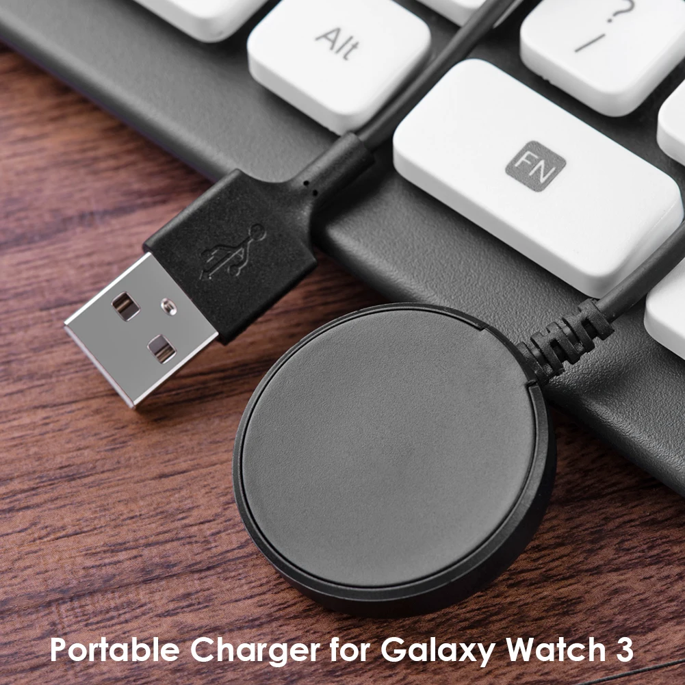 1m belaidžio ryšio kabelį sporto žiūrėti USB doko adapteris, skirtas Samsung Galaxy Watch3/active2/aktyvus universalus belaidis kroviklis 4