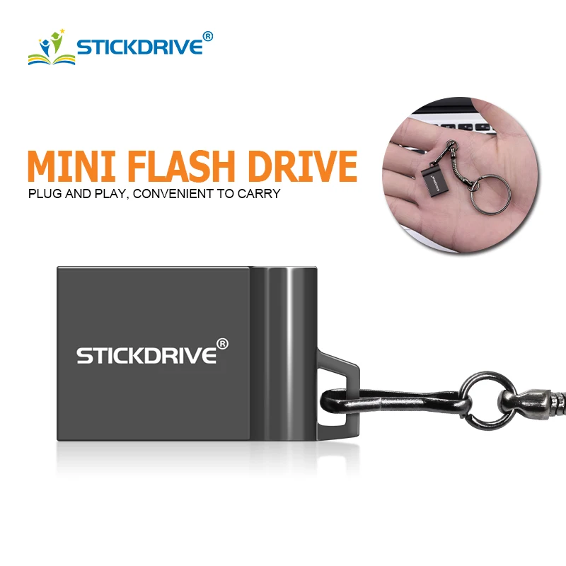 Super mini usb memory stick 32GB 64GB metalo usb flash drive 16GB 8GB 4 GB 