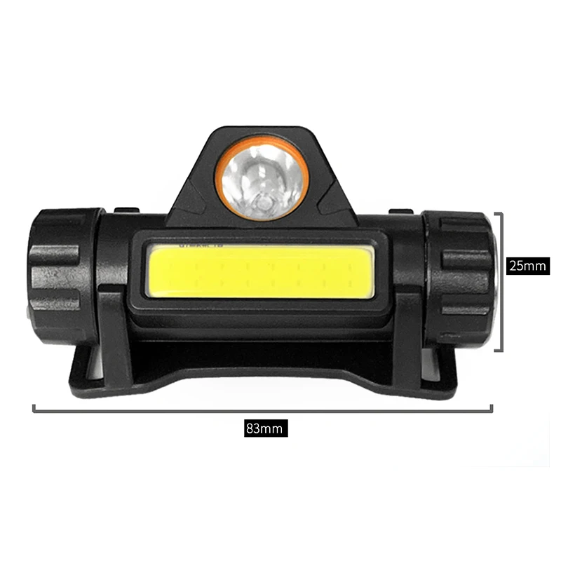 12000LM Ryškus LED Įkrovimo COB priekinis Žibintas, priekinis žibintas Žibintuvėlį, Fakelą Galingas LED Žibintai Veikia Galvos šviesos Žibintai 2