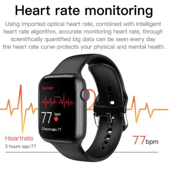 T900 Smart Žiūrėti IWO 15 jutiklinių Smartwatch Vyrų, Moterų Širdies ritmo Fitness Tracker Žiūrėti 5 44MM Smart Žiūrėti PK IWO 12 IWO 13 0