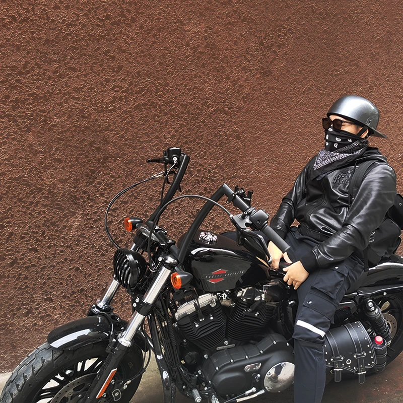 2021 Naujų Atidaryti Veido Pusė Motociklo Vintage Retro Šalmas Motociklų Beisbolo Kepuraitę Šalmai Motoriniu Dviračiu Motokroso Vyrai Moterys 5