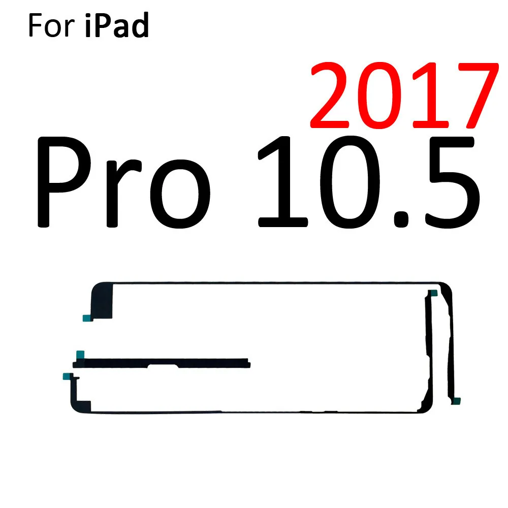 3M Pre-Cut Jutiklinis Ekranas Lipnios Juostelės Lipduką Glus iPad Pro 9.7 10.5 11 12.9 colių 2016 2017 2018 2019 2020 1