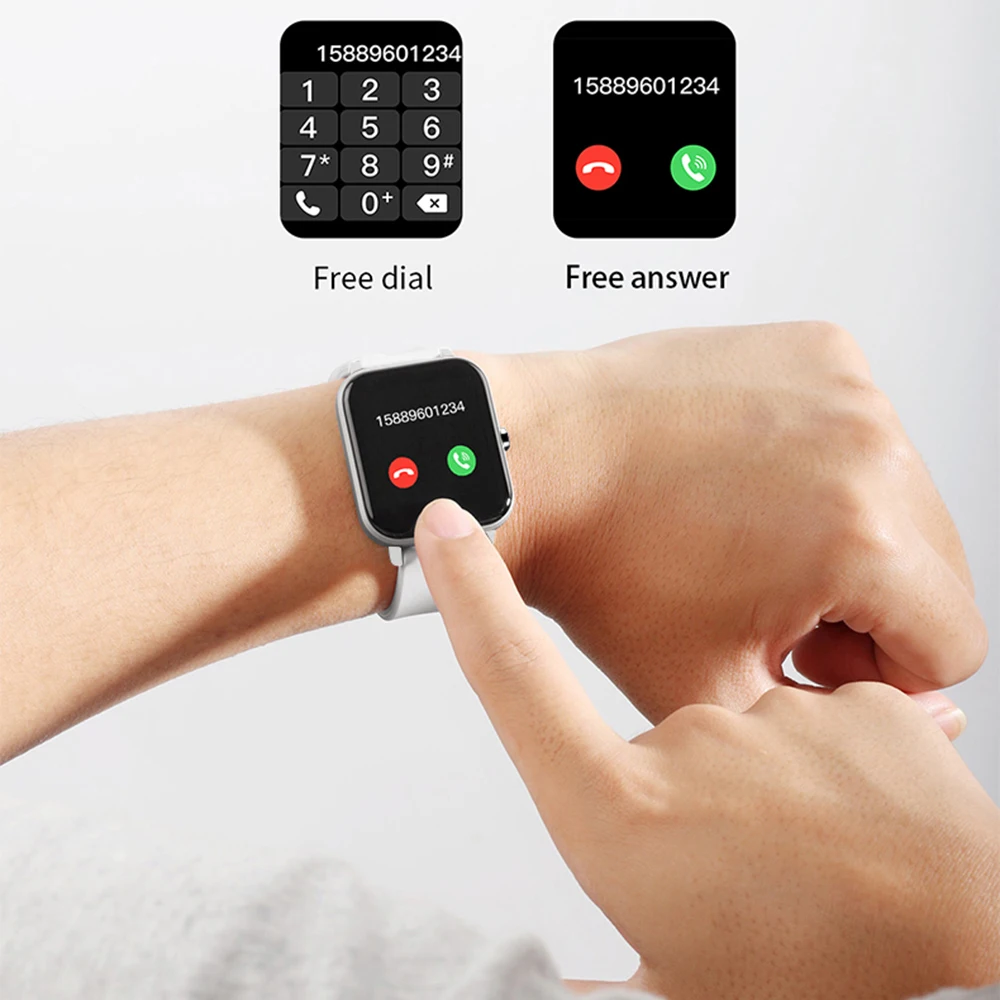 Smartwatch Laikrodžiai Vyrams jutiklinių Fitness Tracker Kraujo Spaudimas Žiūrėti Moterų SmartWatches už smartwatch xiaomi amazfit gts 2