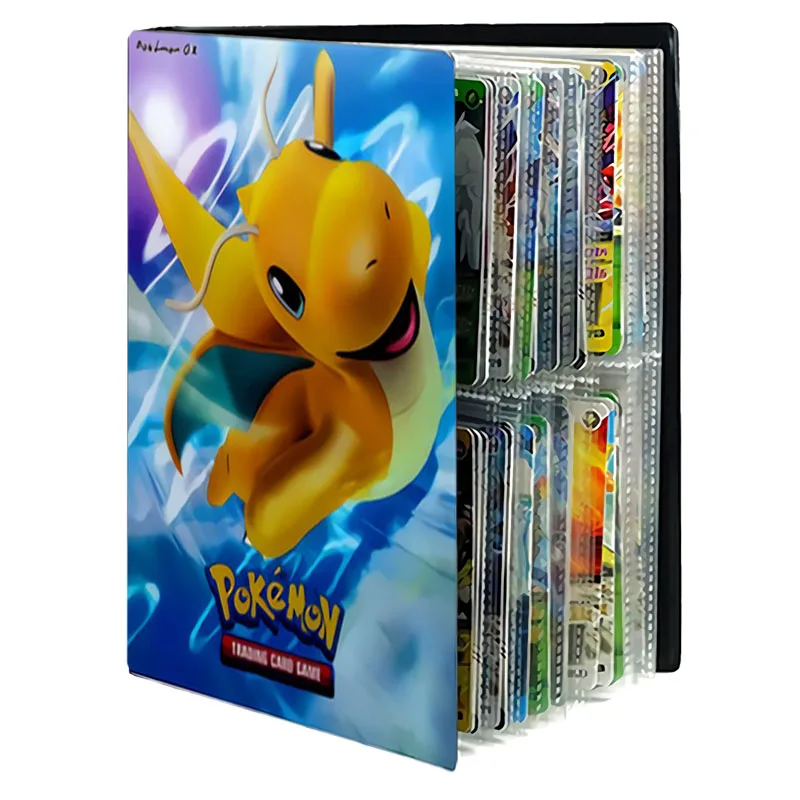 240pcs Animacinių filmų Pokemon Kortos Turėtojas Albumą Knygos Rišiklio Katalogą Albumą Pokemon Žaidimas Kortelės Kolekcijos Vaikams Viršaus Pakraunama Sąrašą Žaislą Dovanų 4