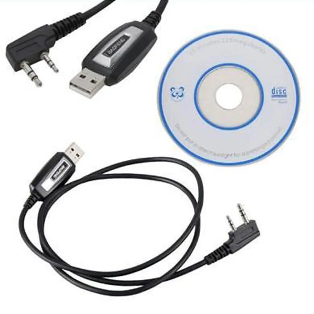 Patvarus Originalus USB Cable Kit Walkie-talkie Programavimo Kabelis Baofeng GT-3 GT-3TP UV-5R UV-5RTP GT-5 GT-1 5