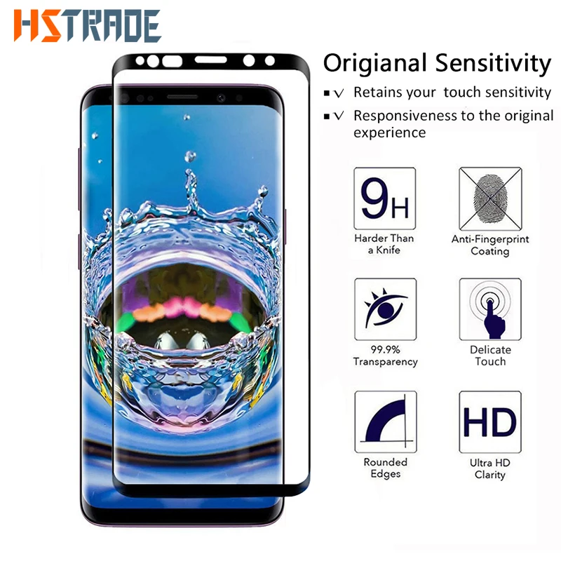 Grūdintas Stiklas Samsung Note 9 8 S8 S9 Plus S7 S6 Krašto Apsaugos Glas Screen Protector Galaxy Ne 8s 9s 7s S 9 8 7 6 Plėvelė 0