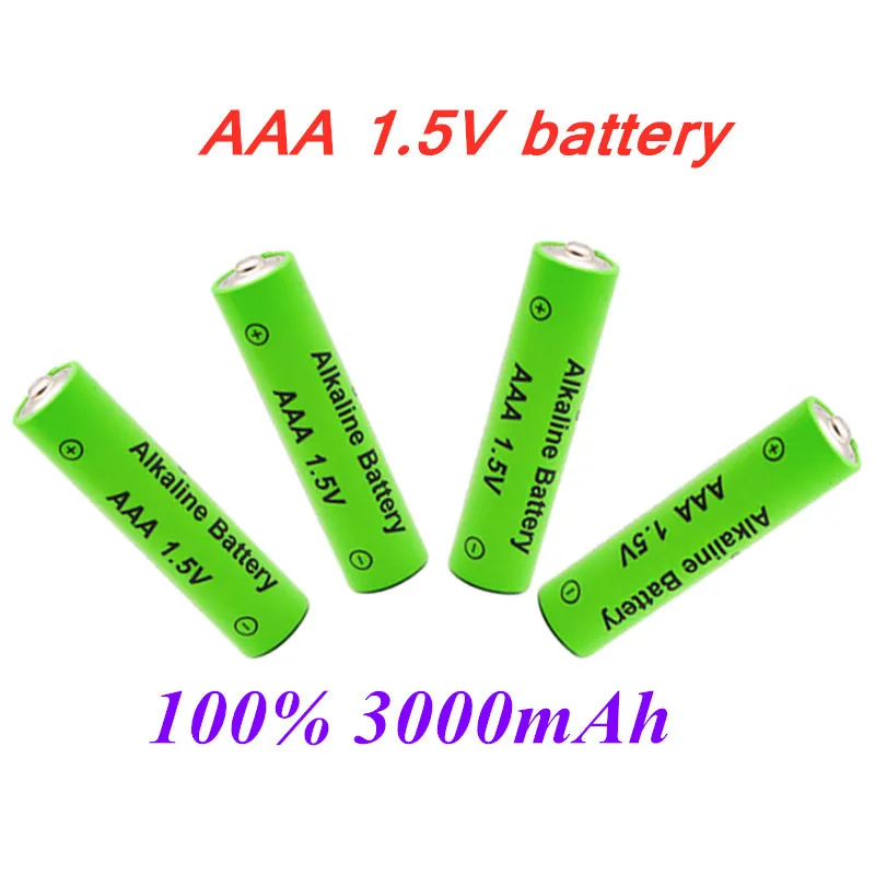 Naujas Prekės ženklas 3000mah 1,5 V AAA Šarminės Baterijos AAA tipo akumuliatorius, skirtas Nuotolinio Valdymo Žaislas, Batery Dūmų signalizacija su įkroviklis 0