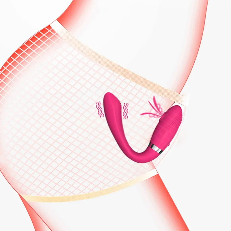 Moterų nuotolinio valdymo nematomas čiulpti nešiojami G-spot masturbacija dirbtinės varpos vibracijos masažo AV stick 4