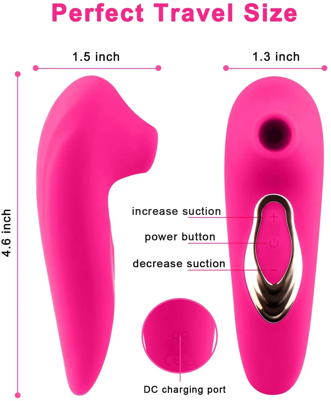 Čiulpti Vibratorius Moterims Clit Sucker 10 Greičių Vibruojantis Antgalis Blowjob Klitorio Stimuliatorius Etotic Sekso Žaislai Suaugusių Moterų 4