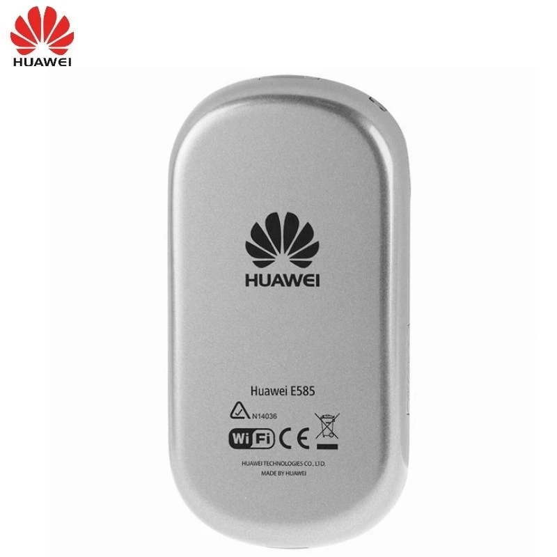 Atrakinta Huawei E585 3G Maršrutizatorius Mobile Hotspot Kišenėje MiFi Belaidžio Automobilių WiFi Modemas su SIM Kortelės Lizdas 1