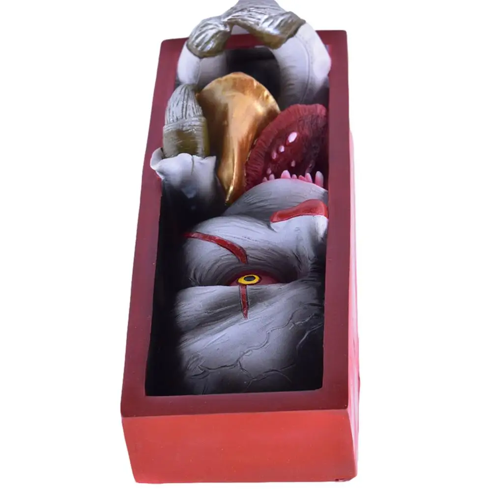 Derva Skulptūra Peeping Lentynoje Monstras Statulėlės, Papuošalai Lentynoje Asmeninį Bookends Siaubo Helovinas Deco 0