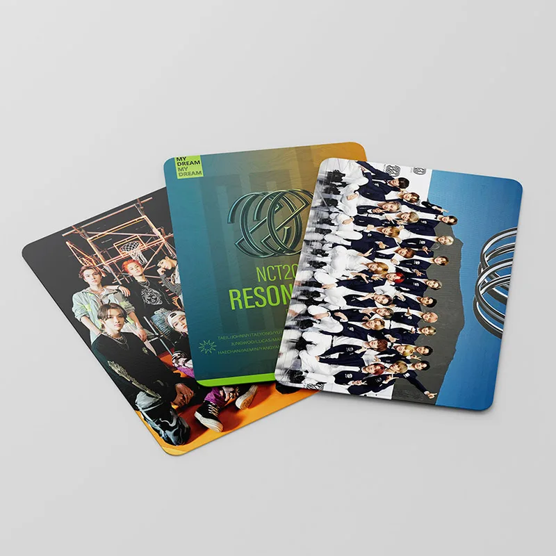 54Pcs/Set Kpop NCT Lomo Korteles 2020 REZONANSO Naujo albumo Nuotraukų Korteles, Gerbėjų Surinkimas NCT Photocard HD Aukštos Kokybės 4