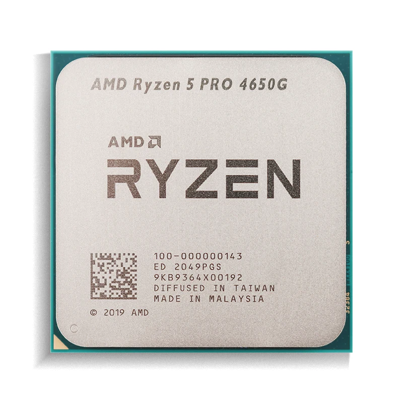 AMD Ryzen 5 PRO 4650G R5 PRO 4650G 3.7 GHz Šešių Branduolių Dvylikos Siūlų 65W CPU Procesorius L3=8M 100-000000143 Lizdas AM4 nr. ventiliatorius 1