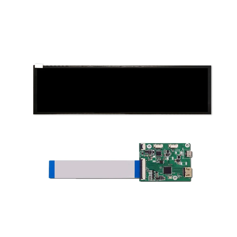 8.8 colių IPS 1920×480 LCD ekranas HSD088IPW1-B00 ekranas MIPI HDMI USB vairuotojo lenta Stebėti Žaidimų PC 1