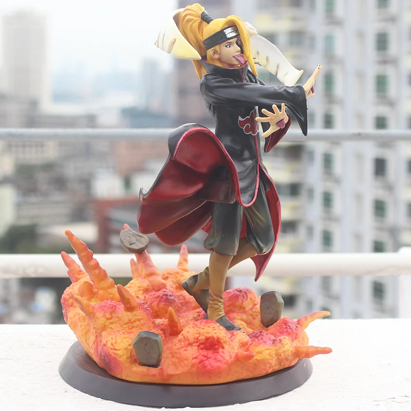 Anime Narutofigure Akatsukie Gk Statula Statulėlės Deidara Pvc Kolekcijos Modelis Paveikslas Žaislai 26cm 2
