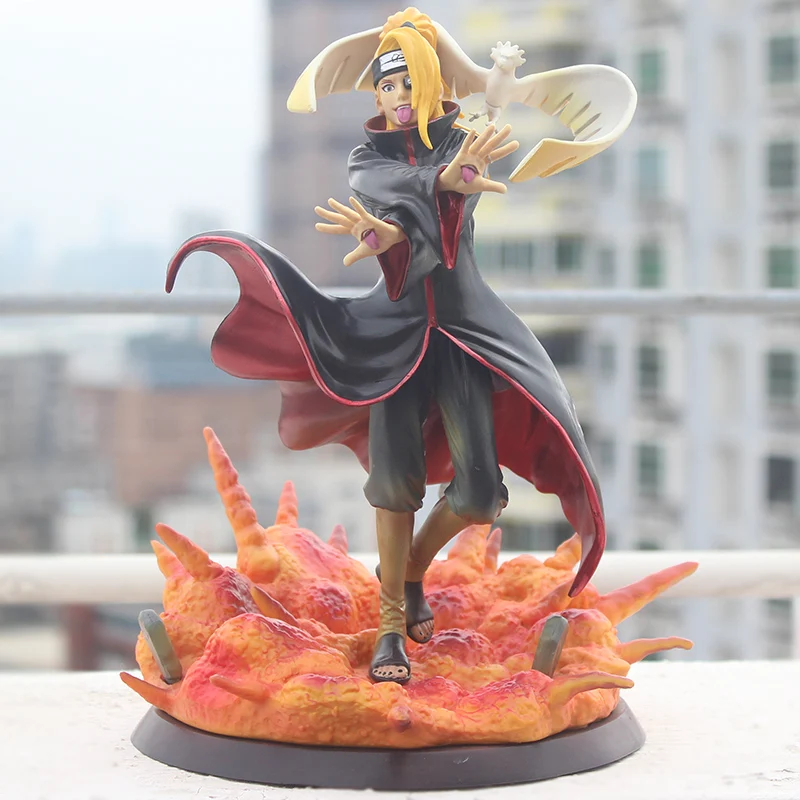 Anime Narutofigure Akatsukie Gk Statula Statulėlės Deidara Pvc Kolekcijos Modelis Paveikslas Žaislai 26cm 3