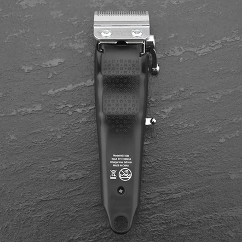 WMARK NG-103B Profesinės Belaidžius Plaukų Clipper Su LED Baterijos Talpa Ekranas Plaukų Žirklės Reguliuojamu Pjovimo Svirtis 1
