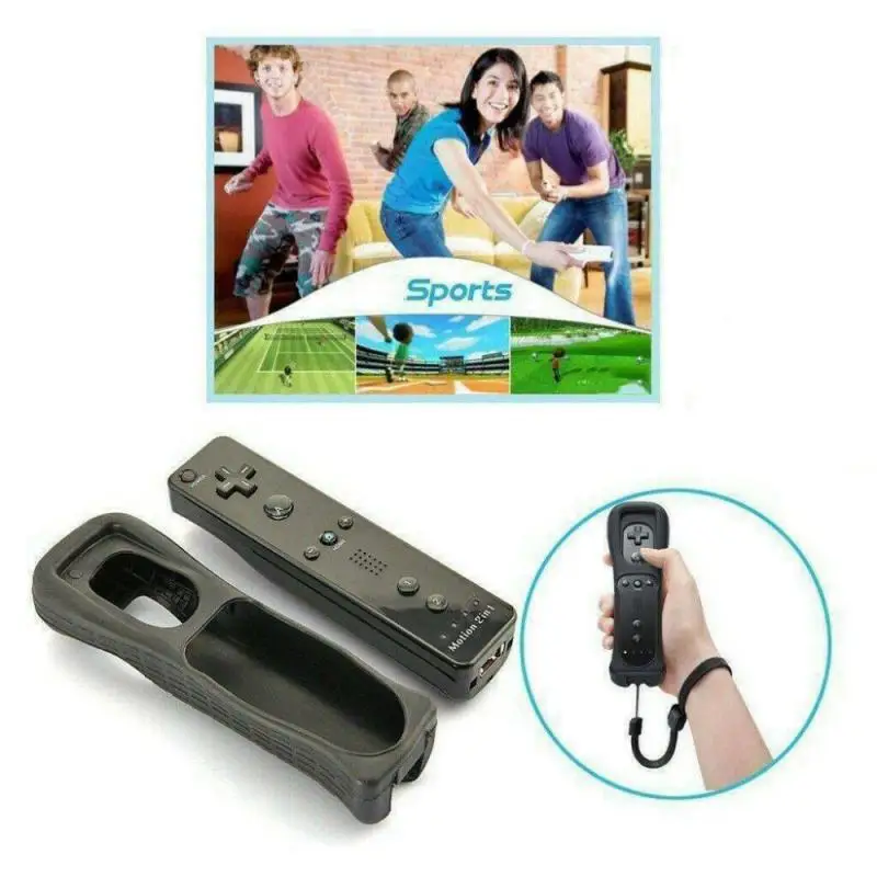 Belaidis Nuotolinio GamePad Valdytojas Built In Motion Plus Nintendo Wii Priedai Voor Nintend Nunchuck Wii Remote Controller 2