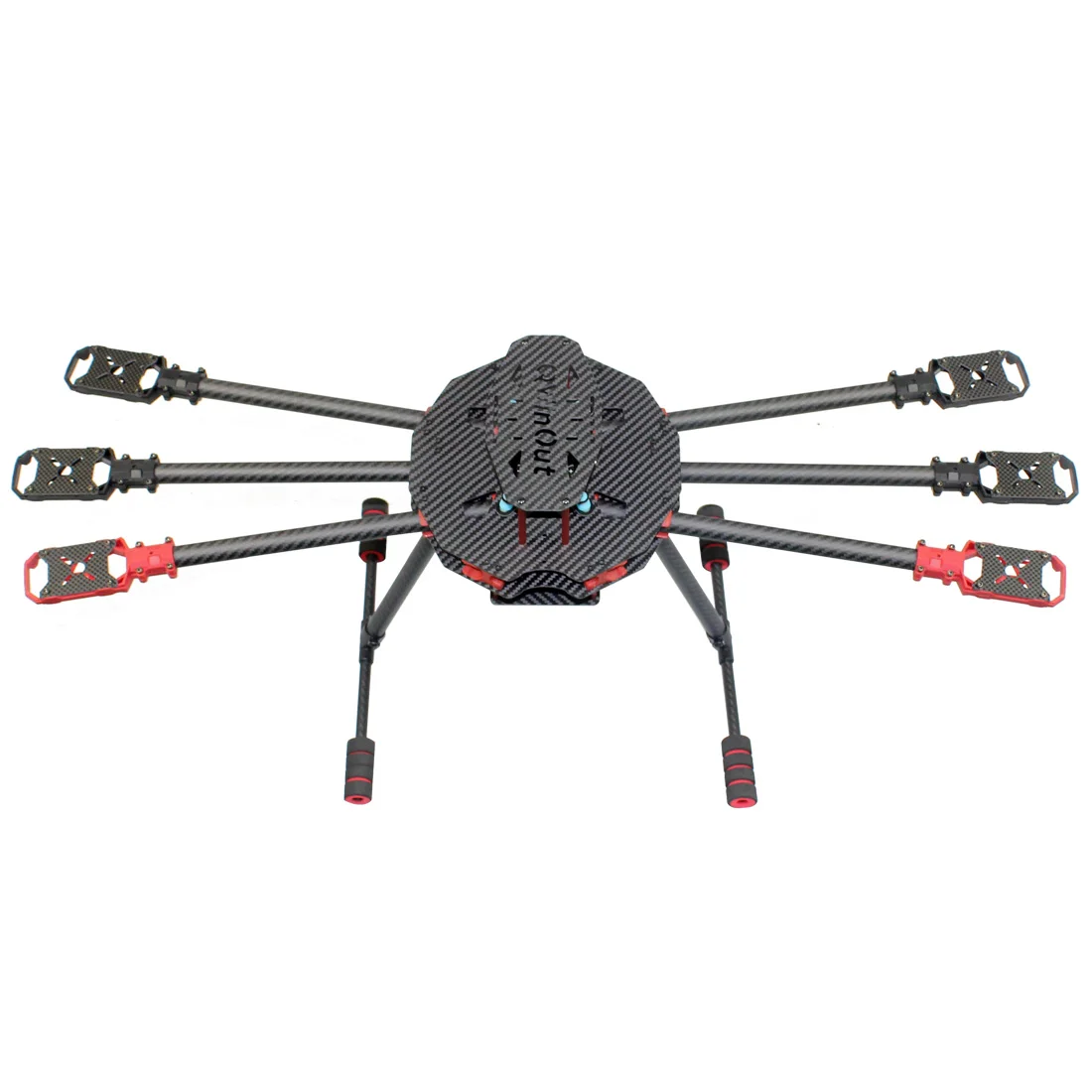 Q705/ Q650 3K Anglies Pluošto 6-Alex Orlaivių Sulankstyti Rankos FPV Drone UAV Quadcopter Frame Kit w/ važiuoklė Slysti į 