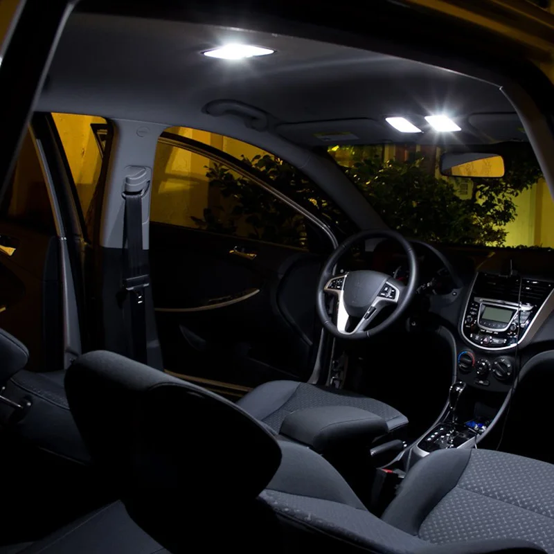 18pcs Klaidų LED Lempa Interjero Dome Light Kit 2009-M. Mercedes Benz GLK klasės X204 GLK300 GLK280 GLK250 GLK350 2