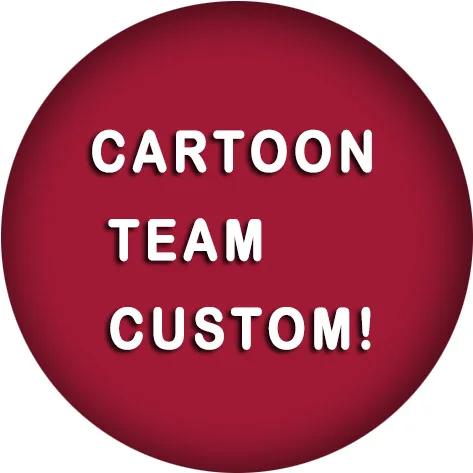 Cartoon Komandos logotipą Užsakymą!! sporto, Futbolo, Beisbolo, Krepšinio, futbolo Turas stiklo cabochon Snap mygtuką DZ689 4