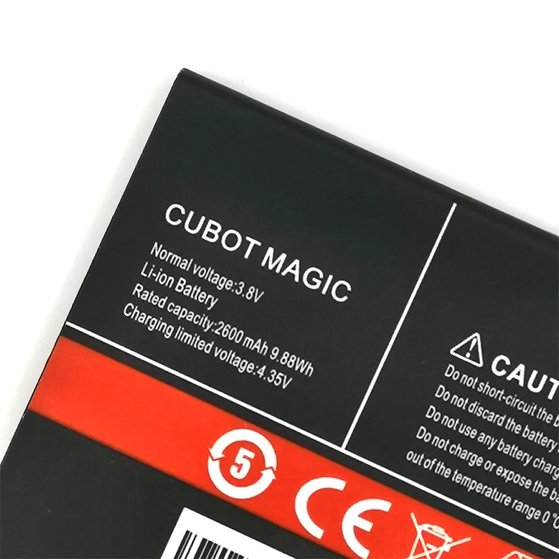 NAUJAS Originalus 2600mAh Baterija Cubot MAGIJA Aukštos Kokybės +Sekimo Numerį 0
