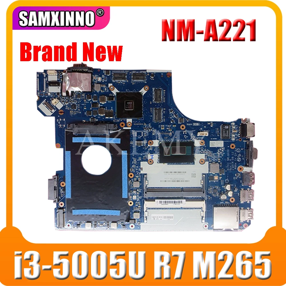 NAUJAS! Lenovo Thinkpad E550 E550C NM-A221 Laotop Mainboard NM-A221 Plokštė su i3-5005U CPU R7 M265 GPU 1
