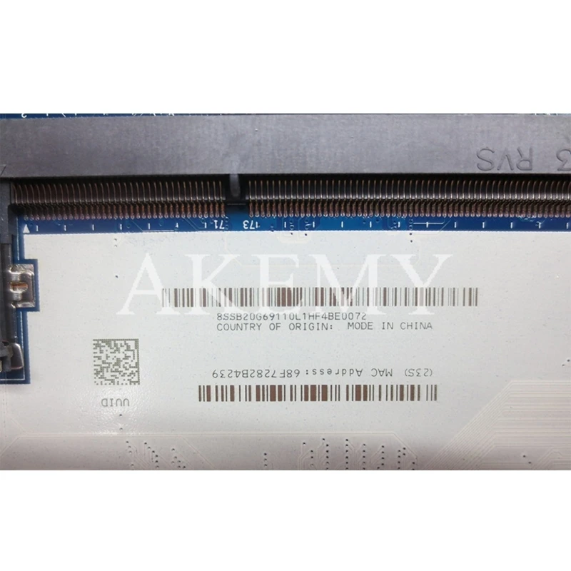 NAUJAS! Lenovo Thinkpad E550 E550C NM-A221 Laotop Mainboard NM-A221 Plokštė su i3-5005U CPU R7 M265 GPU 3