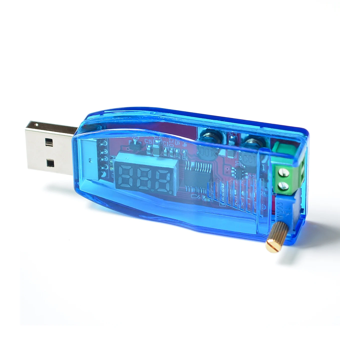 DC-DC USB Reguliuojamas Buck-boost Maitinimo Įtampos Reguliatorius, Modulio 5V 3.3 V 9V 12V 24V DP 2