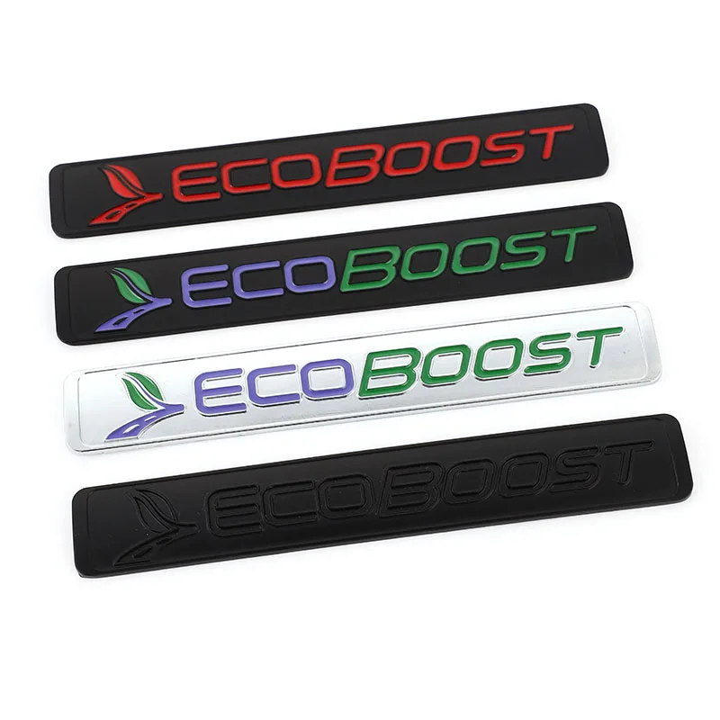 3D Ecoboost Logotipo Lipdukas Logotipas Ženklelis Decal Ford Focus 2 3 4 Fiesta 