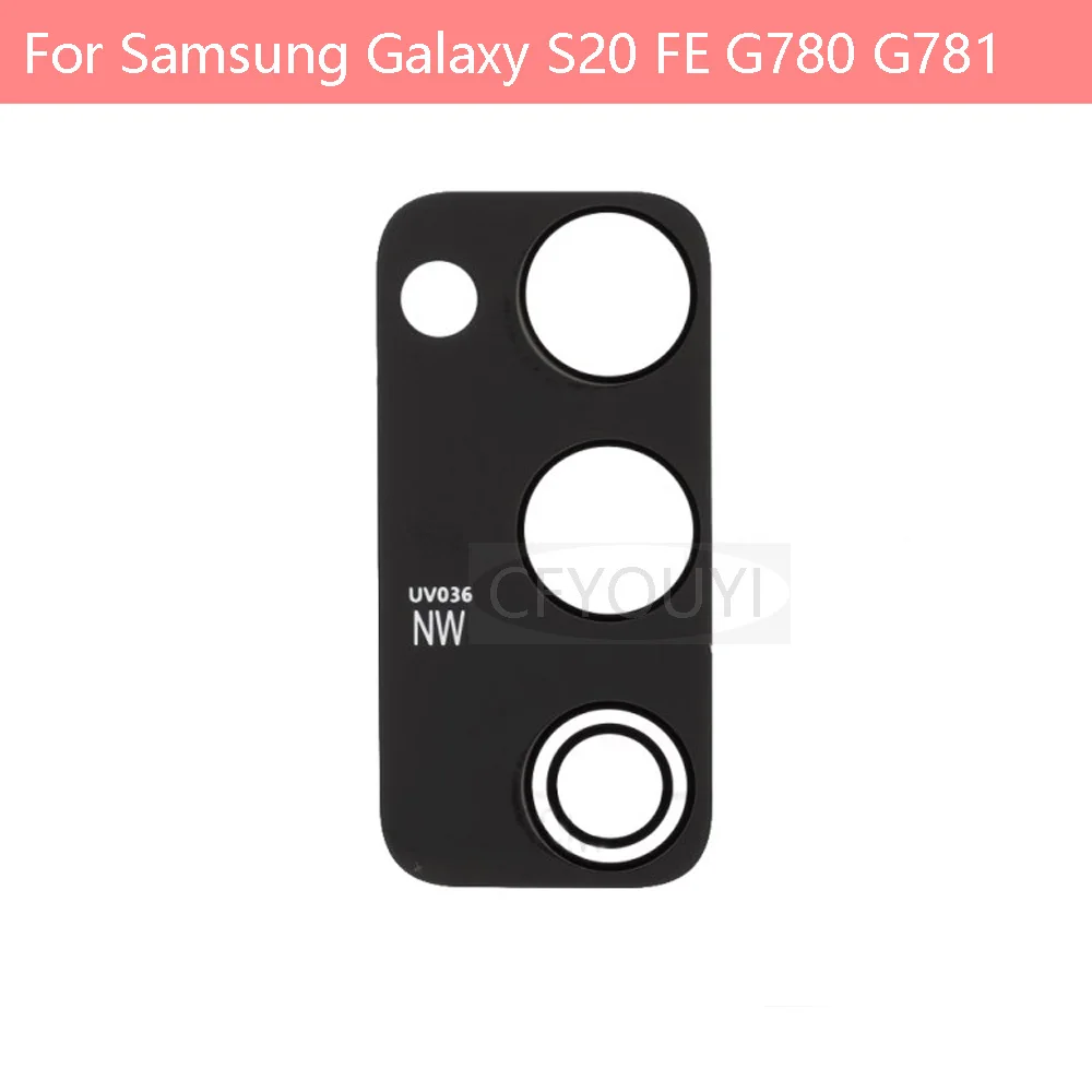 10vnt/daug Naujų Galinio vaizdo Kamera, Objektyvo Dangtelis su klijuojamas Lipdukas, Skirtas Samsung Galaxy S20 FE G780 G781 0