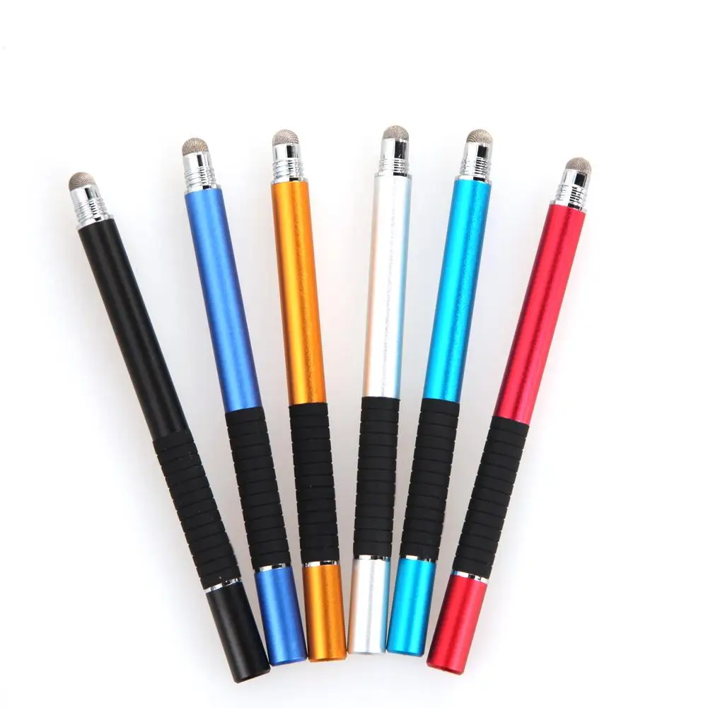 2 in 1 Mutilfuction Baudos Taškas Apvalus Plonas Patarimas Touch Pen Capacitive Stylus Pen for iPad