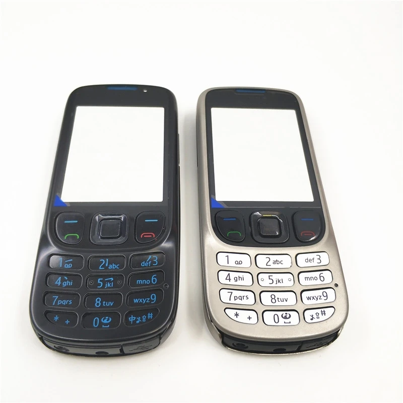 Naujas, Pilnas Telefono Korpuso Dangtis Atveju+anglų Klaviatūra Nokia 6303c 6303 0