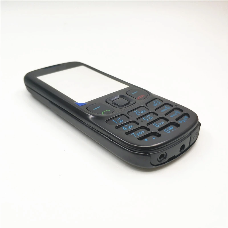 Naujas, Pilnas Telefono Korpuso Dangtis Atveju+anglų Klaviatūra Nokia 6303c 6303 1