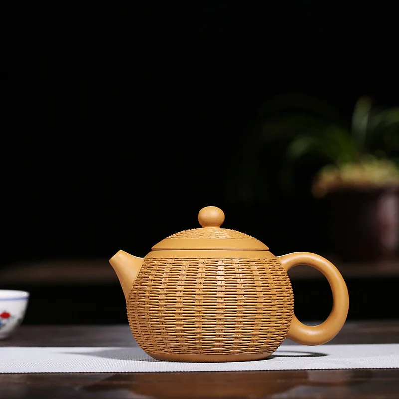 Didelė talpa 320ml Yixing arbatos puodą raudonos molio Xishi arbatinukas Autentiškas Rankų darbo Teaware Kinijos oolong arbata virdulys dovanos 3